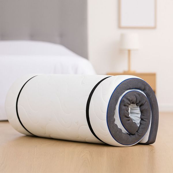 Матрац футон/топер Family Sleep TOP AIR Foam 155x200 см 11391 фото
