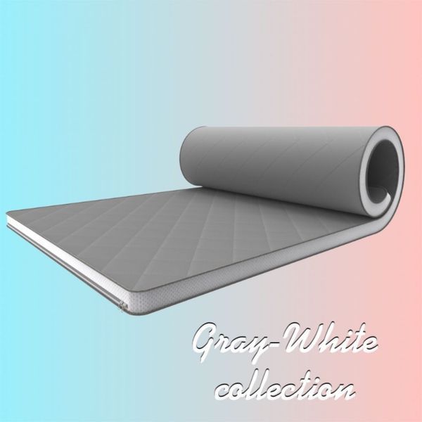 Матрац топер/футон Family Sleep Shine Gray-White 70x180 см 11157 фото